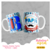 ☕ Tazas para Papá – Editables PSD 💙👔