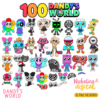 88 🌍 Kit Digital 100 Dandy’s World ✨🎮