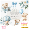 mockup kit digitales (1) 🧸 Kit Digital Teddy Bear Baby Blue ☁️💙
