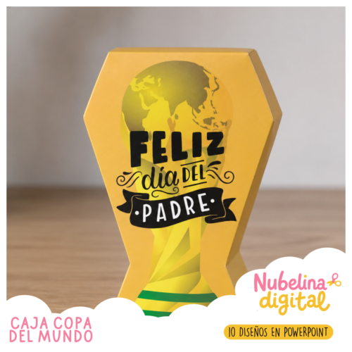 🏆 Caja Copa del Mundo Día del Padre⚽💙