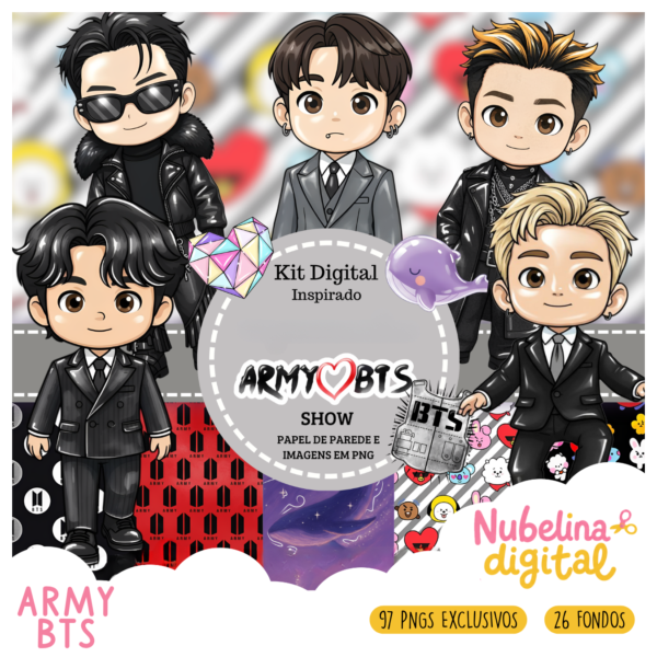 💜✨ Kit Digital ARMY BTS 🎶🌟