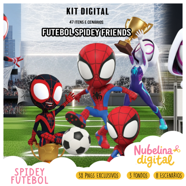 mockup kit digitales (1) ⚽ Kit Digital Spidey Fútbol 🕷️🔥