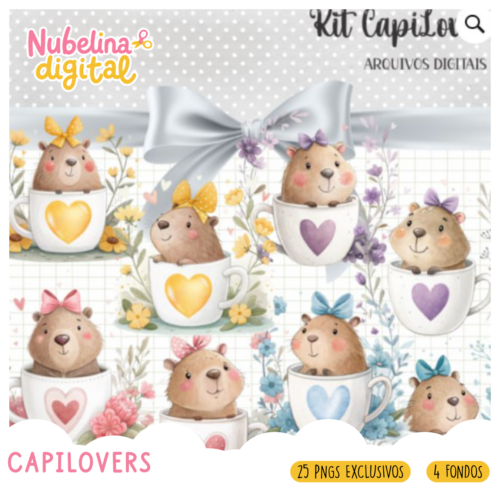 mockup kit digitales 💇♀️✨ Kit Digital CapiLovers 💖🌸