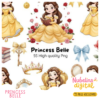 mockup kit digitales (2) 🌹 Kit Digital Princesa Belle – La Bella y la Bestia ✨👑