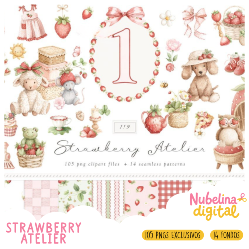 mockup kit digitales (2) 🍓 Kit Digital Strawberry Atelier 🎀✨