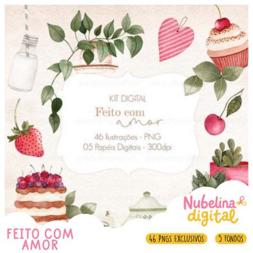 mockup kit digitales (2) 💖🧵 Kit Digital Feito com Amor ✨🌸